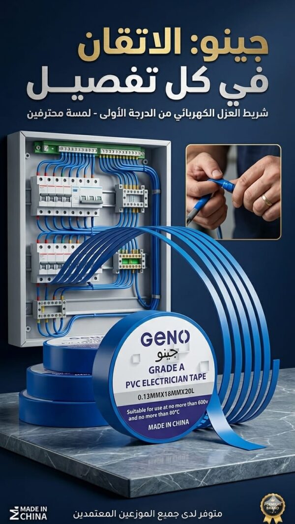 شريط عزل كهربائي Sana Gold مقاوم للاشتعال