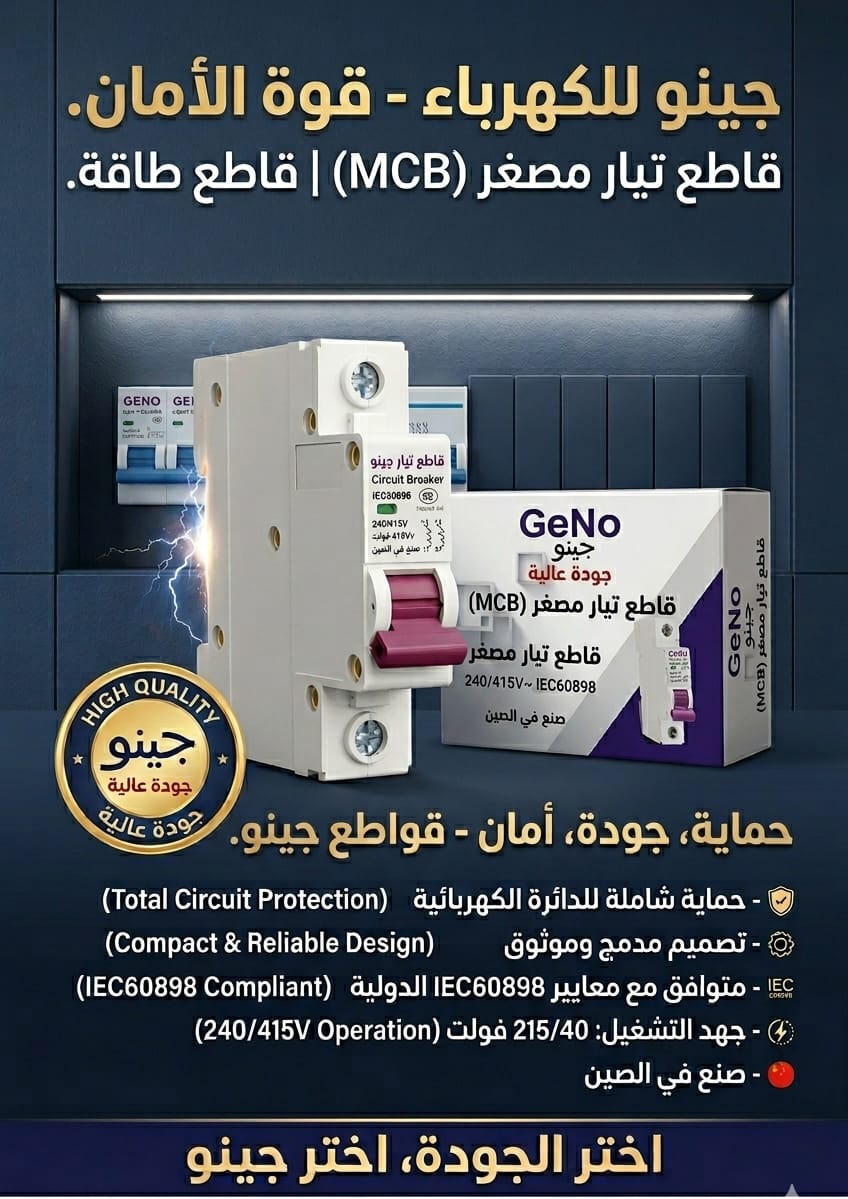 قاطع تيار تفاضلي rccb موديل r60m 2p 63a